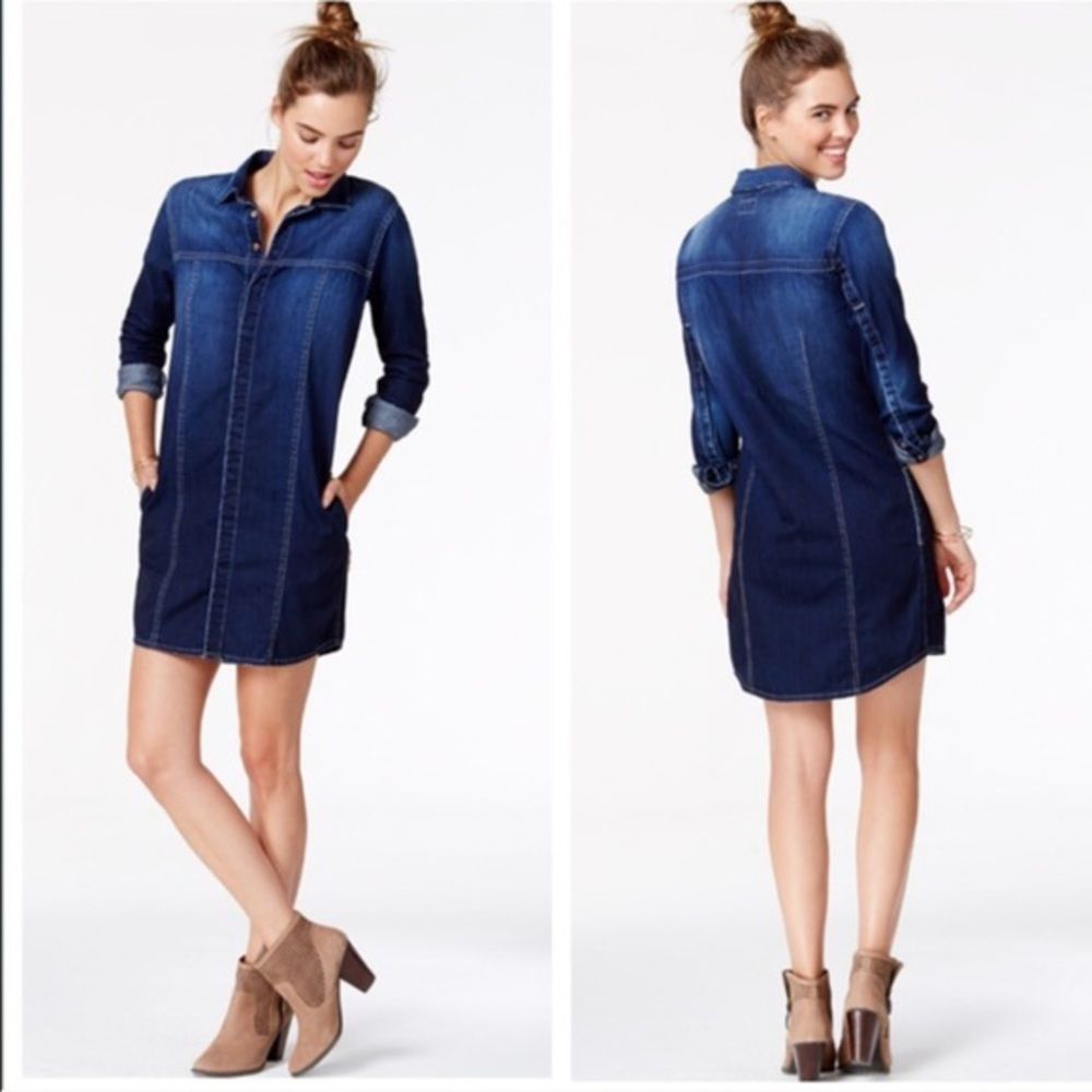 Hudson Denim Shift Dress